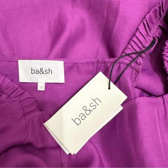 ba&sh Robe Palaia Dress in Violet - Picture 12 of 16